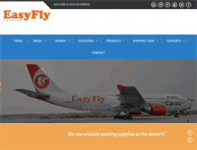 Tablet Screenshot of easyfly-express.com